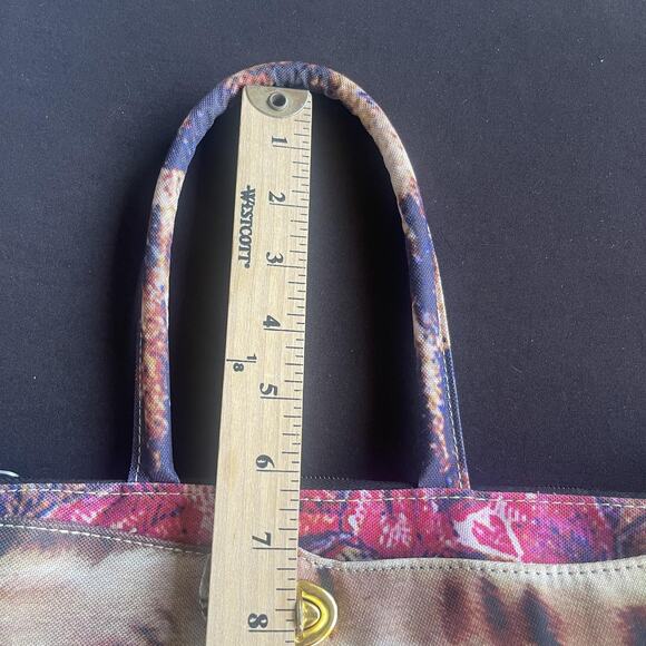 Ahcahcum Happy Clothing Tote Bag Womens Cat Face 3D Ears Turnlock Top Handle - Picture 12 of 12